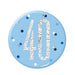 Glitz Blue & Silver Birthday Badge 40