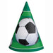 3D Soccer Party Hats 8 Pack