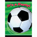 3D Soccer Invitations 8 Pack