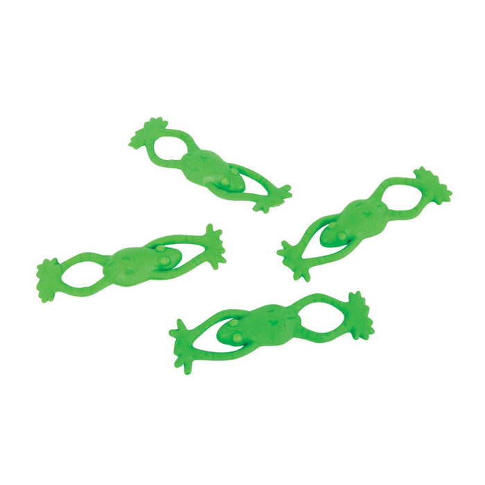 Stretchy Frog Slingshot Shooter Favours 8 Pack