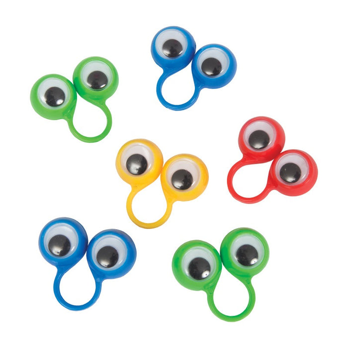 Googly Eyes Finger Puppet Favours 8 Pack