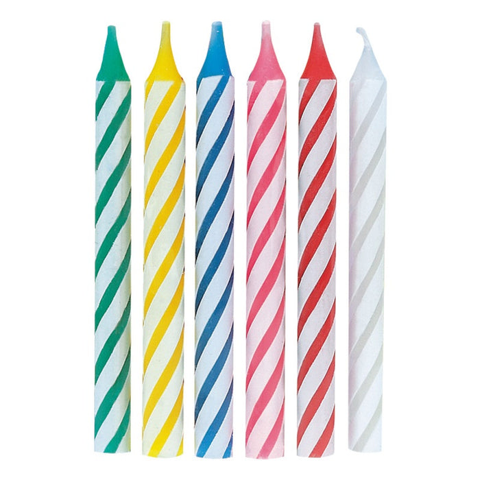 Spiral Birthday Candles 12 Pack
