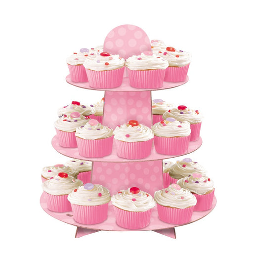 Pink Cupcake Stand