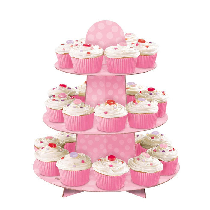 Pink Cupcake Stand