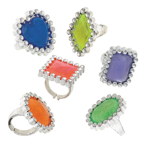 Gem Ring Favours Net Bag 12 Pack