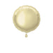 Solid Round Foil Balloon 18" Packaged - Gold (Optional Helium Inflation)