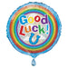 Good Luck Prism Round Foil Balloon 18" Packaged (Optional Helium Inflation)