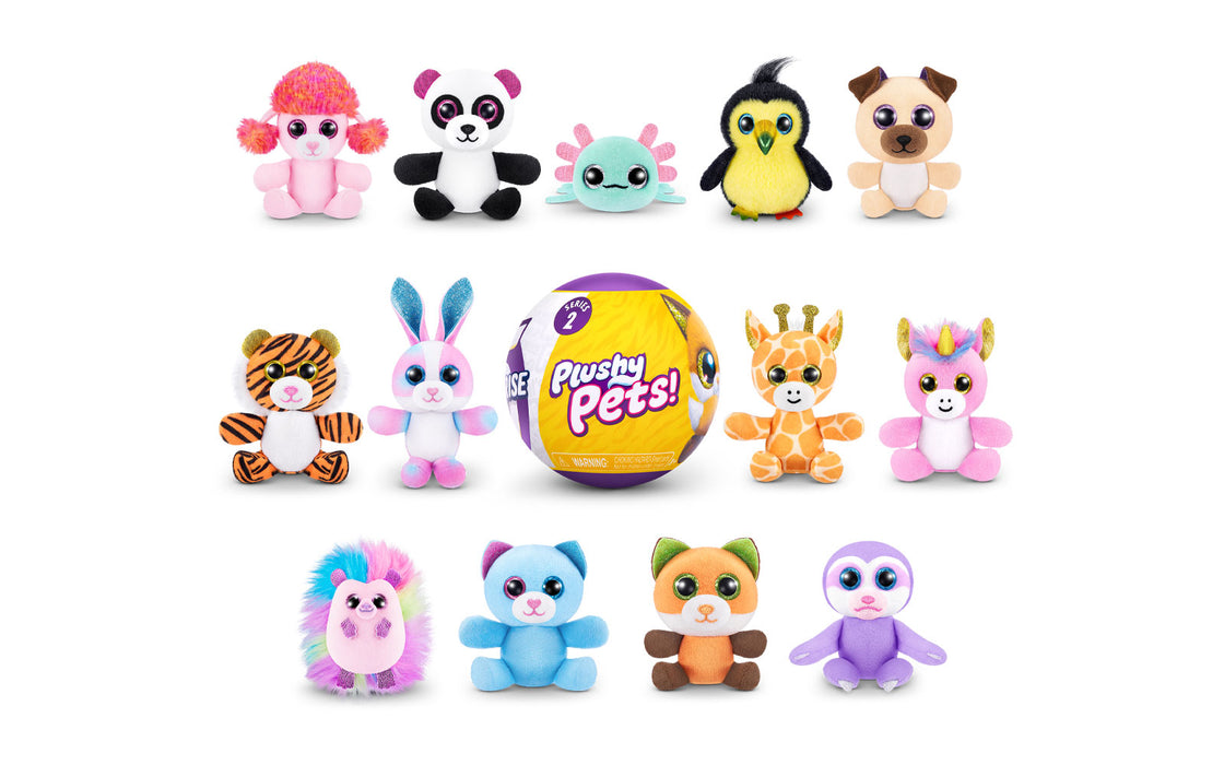 5 Surprise Zuru Plushy Pets Series 2 Blind Pack