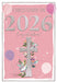New Baby Christening Girl Card – Born in 2026