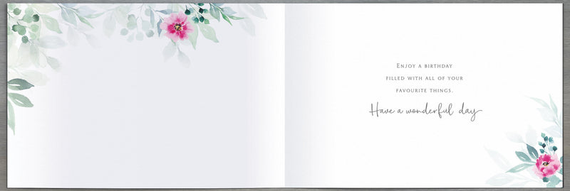 Gibson | Birthday Card Auntie | Happy Birthday Gifts | Her, Girls, Women | With Envelope