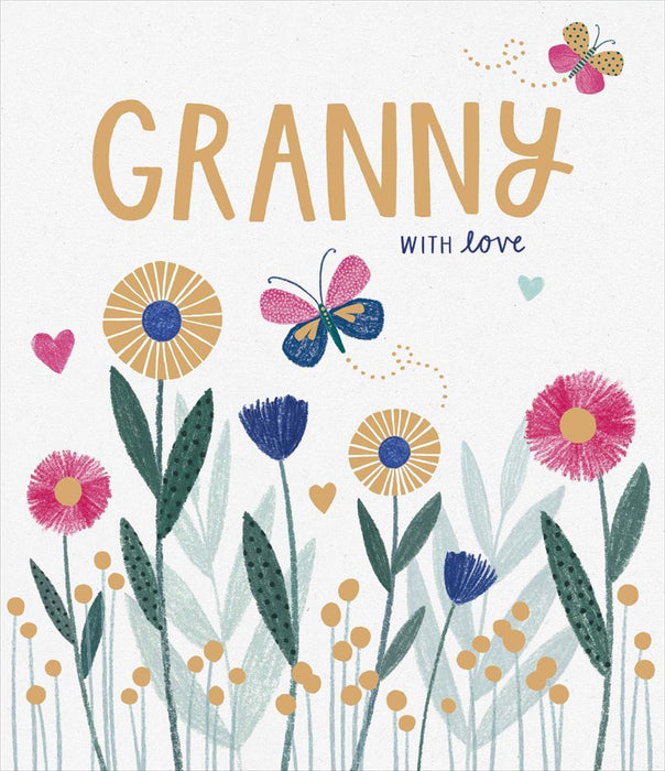 Carlton | Birthday Card Granny | Conventional Design | With Envelope
