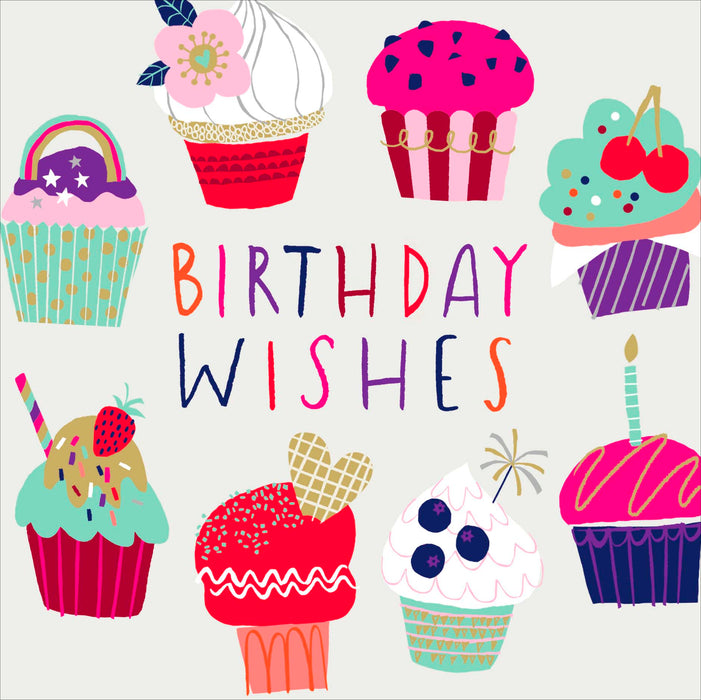 Kindred Party Poppers Birthday Card for Conv, Conv Design