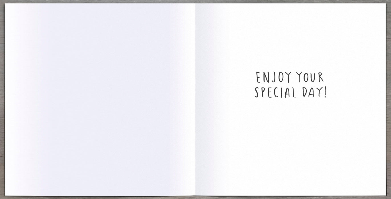 Kindred Party Poppers Birthday Card for Conv, Conv Design