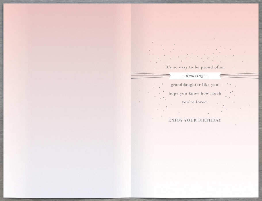 Indigo | Birthday Card Granddaughter | Happy Birthday Gifts | Her, Girls, Women | With Envelope