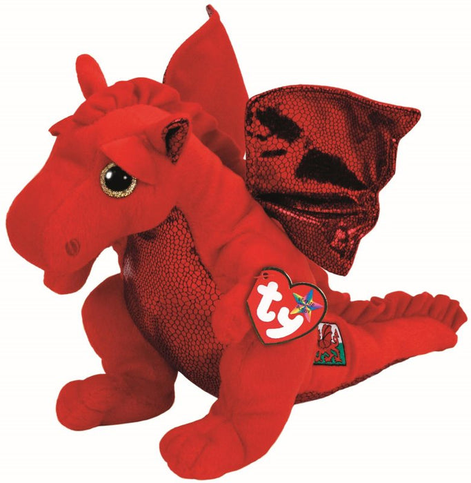 Ty Beanie Babies Medium - Y the Ddraig Goch