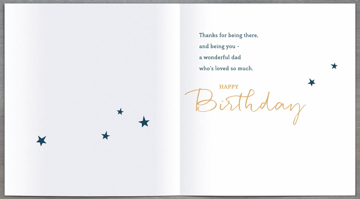 Loop the Loop Birthday Card for Dad, Conv Design