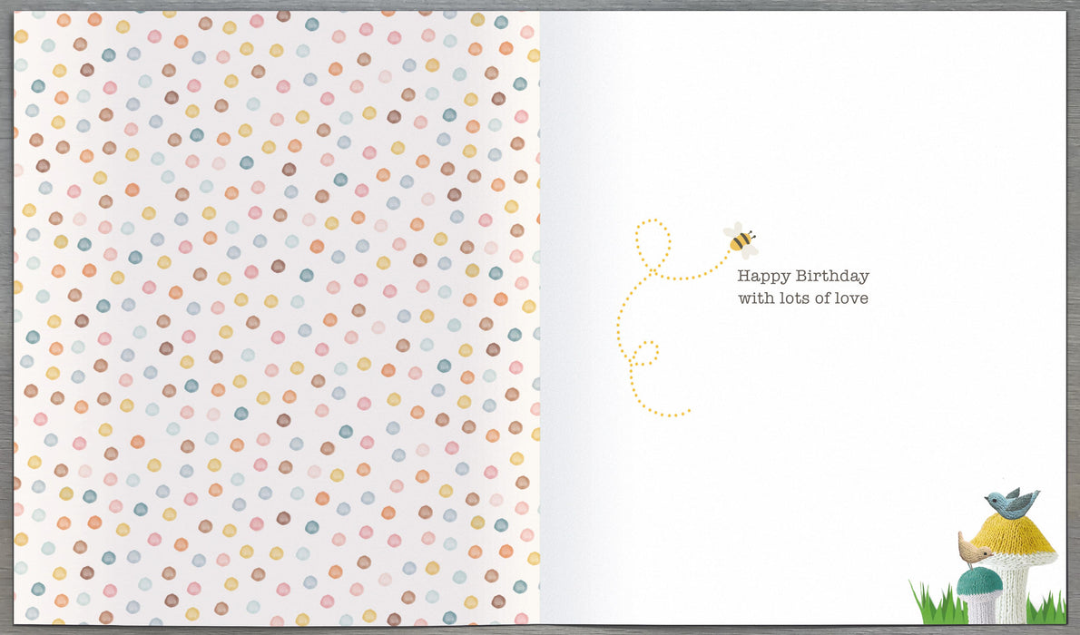 Boofle Birthday Card for 3, Cute Design