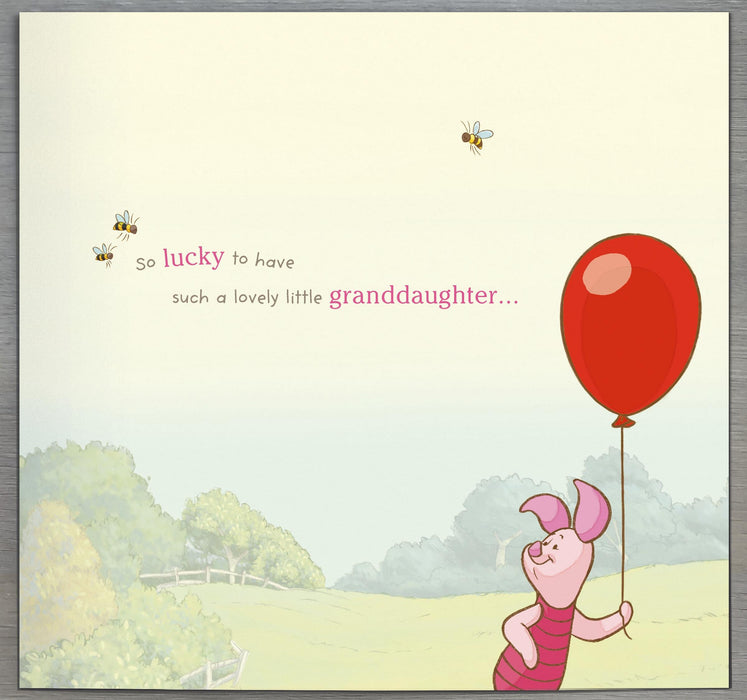 Disney Winnie the Pooh Birthday Card for 1st, Juv Design