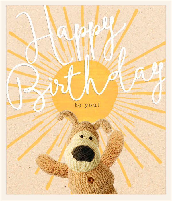 Boofle Birthday Card for Cute, Cute Design