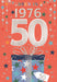 Happy 50th Birthday Card for Male – Year You Were Born 1976