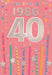 Happy 40th Birthday Card for Female – Year You Were Born 1986