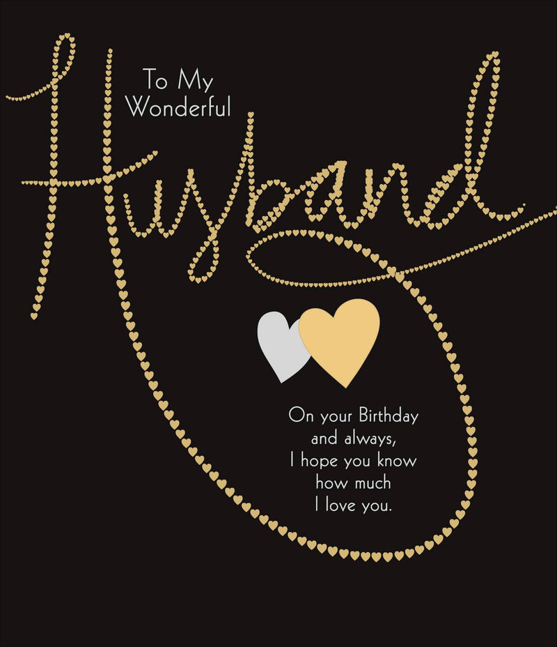 Loop | Birthday Card Husband | Happy Birthday Gifts | Him, Boys, Men | With Envelope