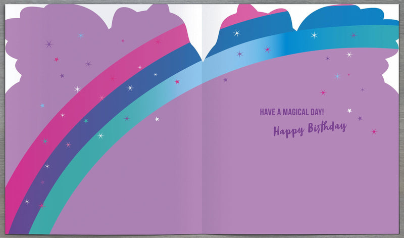 Carlton | Birthday Card 4 Year Girl Juv | Happy Birthday Gifts | With Envelope