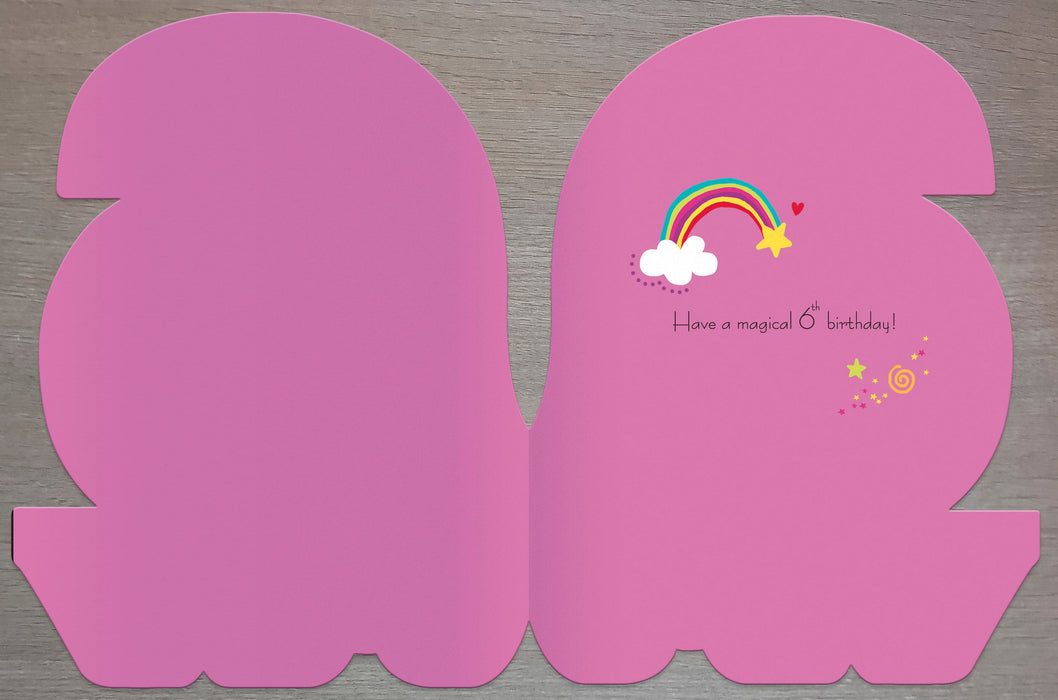 Carlton Birthday Card for 6, Juv Design