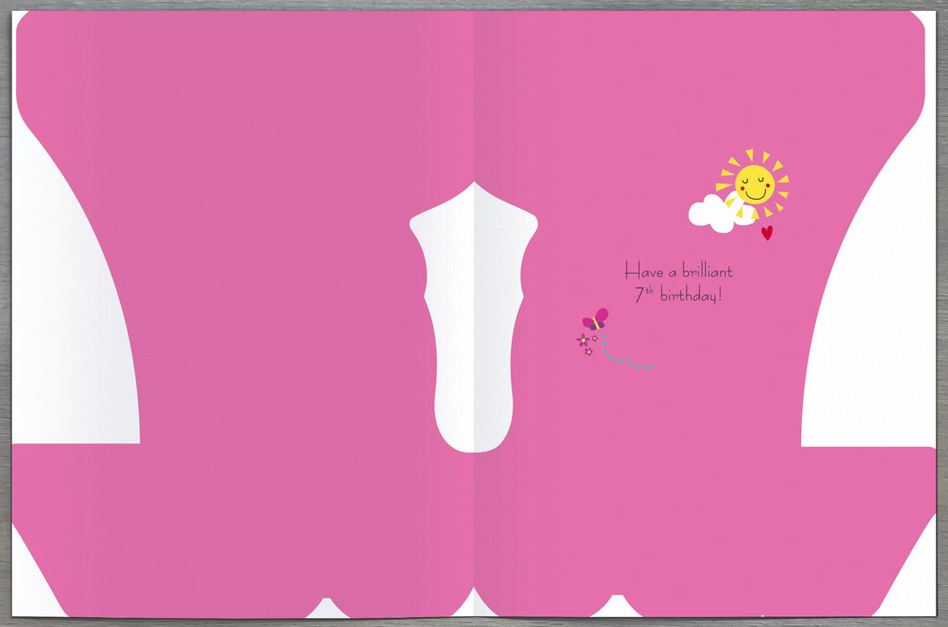 Carlton Birthday Card for 7, Juv Design