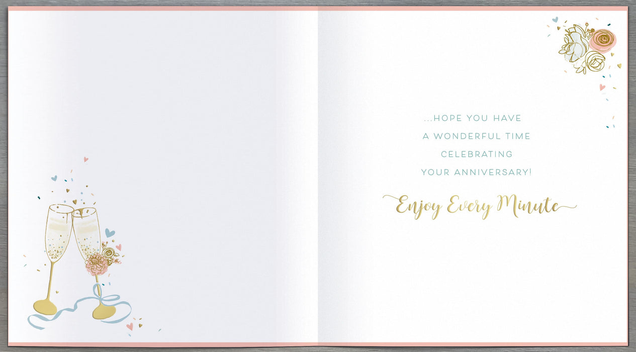 Carlton | Anniversary On Your | Card & Gift | With Envelope