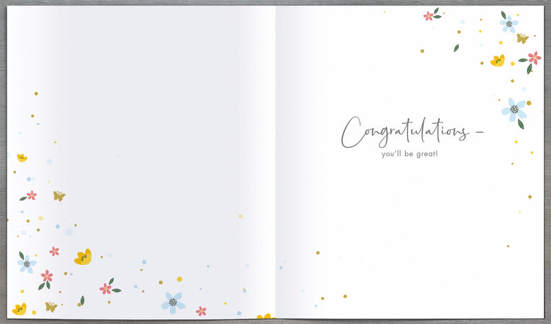 Dazzling | Congrats New Job | Card and Gift | With Envelope