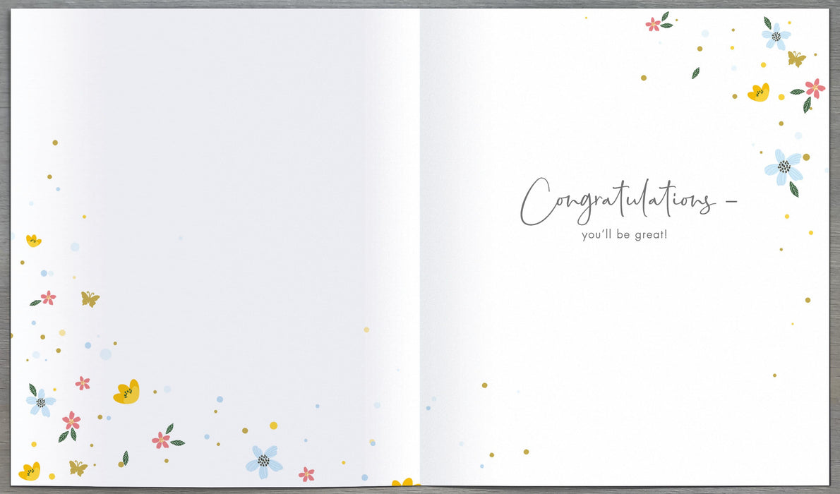 Dazzling | Congrats New Job | Card & Gift | With Envelope