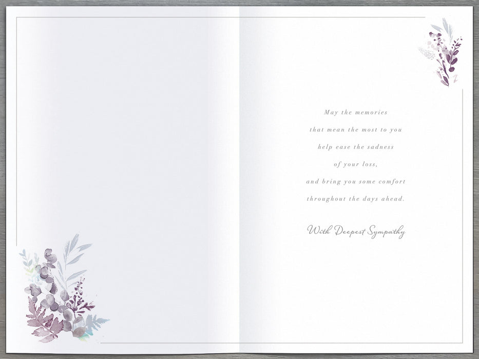 Gibson | Sympathy Loss Of Husband | Card & Gift | With Envelope