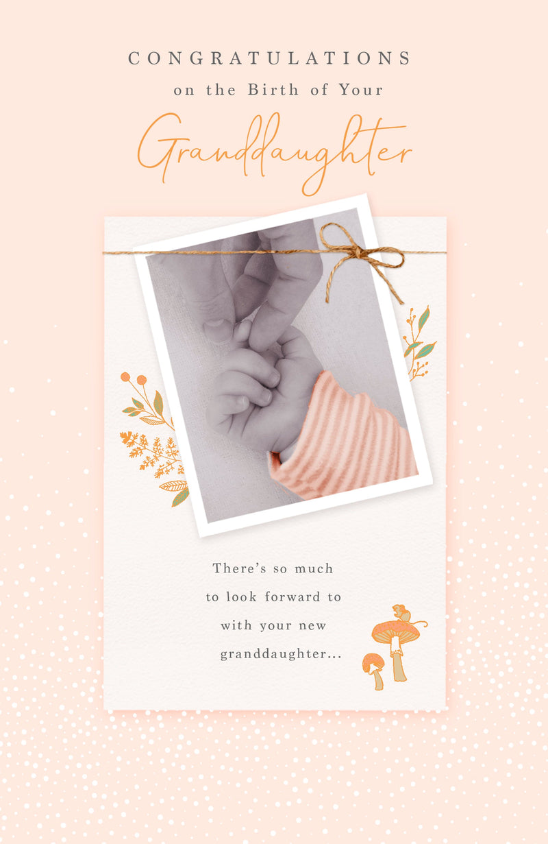 Gibson | Birth Congrats Granddaughter | Card and Gift | With Envelope
