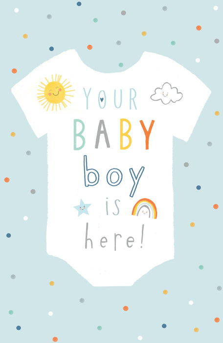 Carlton Birth Card for Congrats, Conv Design