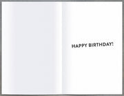 6th Birthday Card Boy - back