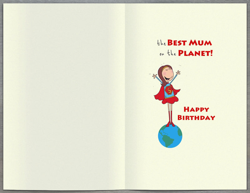 Hanson | Birthday Card Mum Hum | Happy Birthday Gifts | Her, Girls, Women | With Envelope