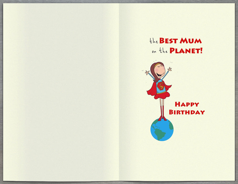 Hanson | Birthday Card Mum Hum | Happy Birthday Gifts | Her, Girls, Women | With Envelope