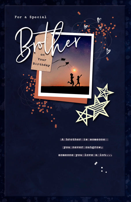 Gibson | Birthday Card Brother | Happy Birthday Gifts | Him, Boys, Men | With Envelope