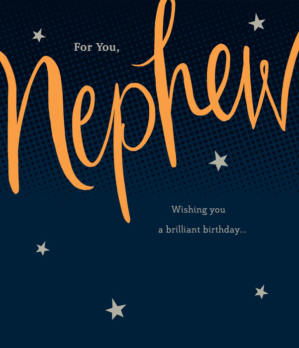 Loop | Birthday Card Nephew | Happy Birthday Gifts | Him, Boys, Men | With Envelope