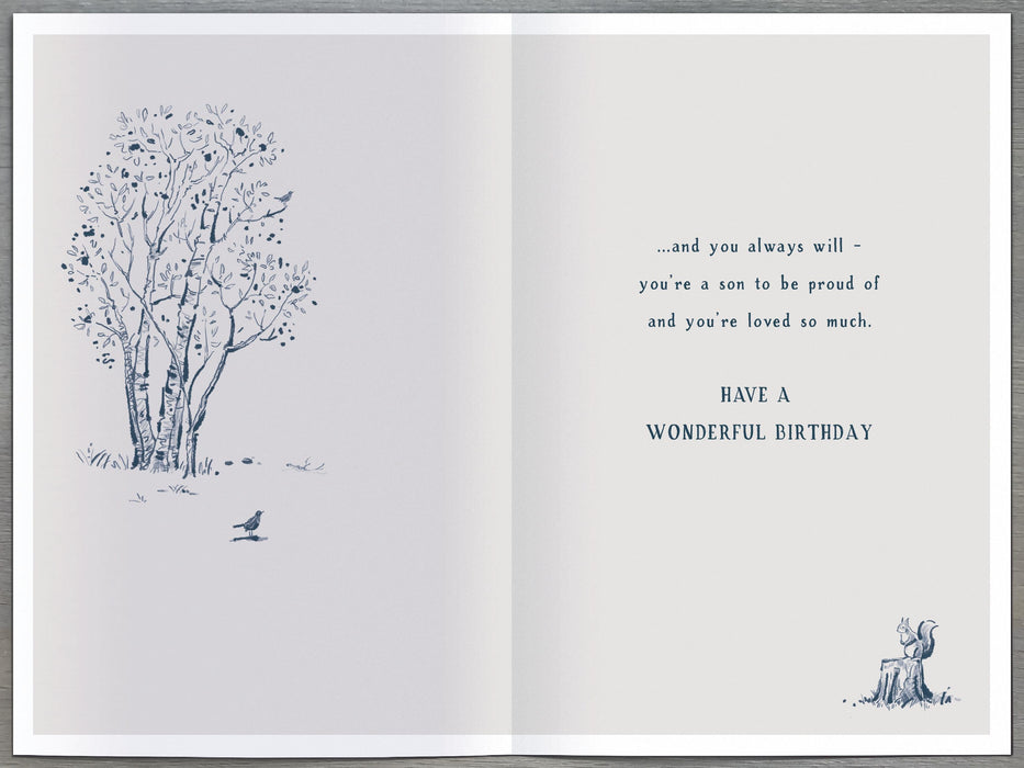 Whistle Birthday Card for Son, Conv Design