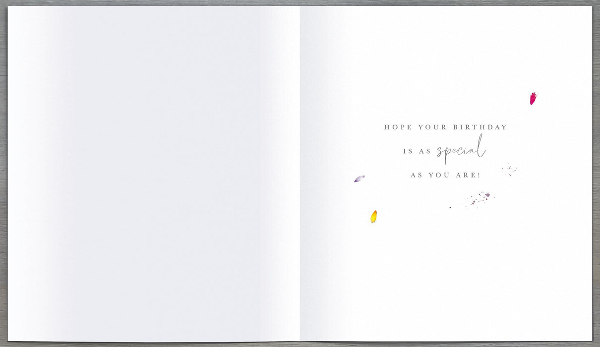 Butterfly Garden Birthday Card for Conv, Conv Design