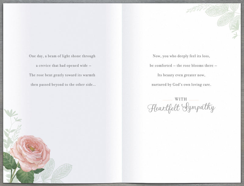 Gibson | Sympathy Rose Beyond | Card and Gift | With Envelope