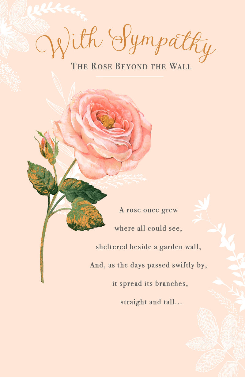 Gibson | Sympathy Rose Beyond | Card and Gift | With Envelope