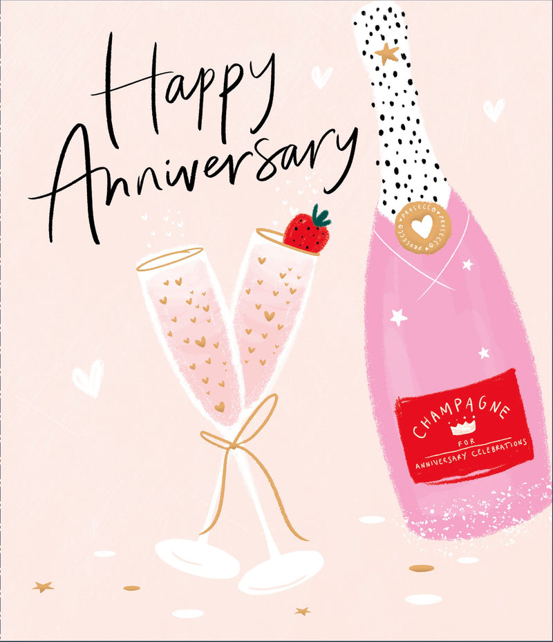 Carlton | Anniversary Card | Conventional Design | With Envelope