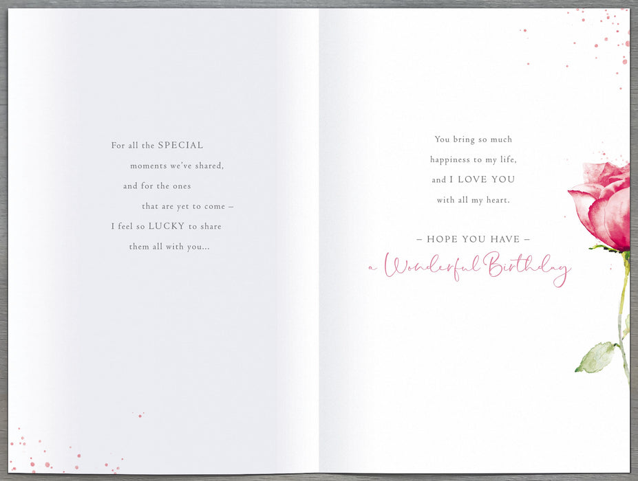 Gibson Birthday Card for Wife, Conv Design