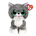 Ty Beanie Boos Regular - Fergus the Grey Cat soft toy