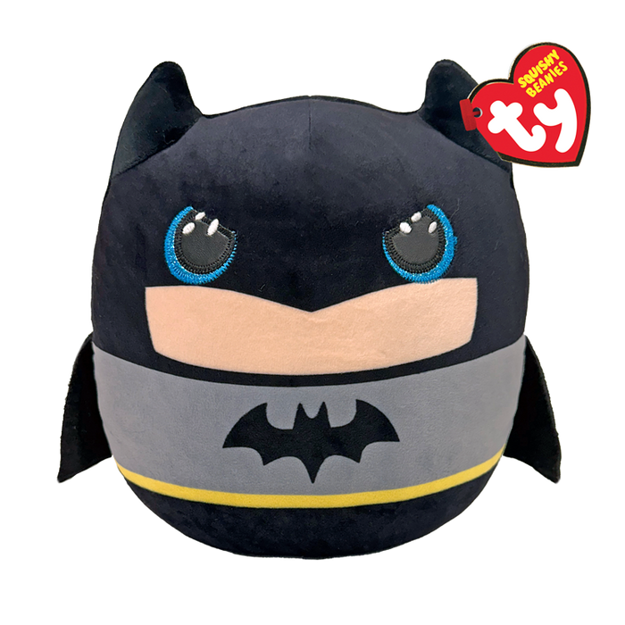 Ty Squishy Beanies 10" - Batman (DC Comics) soft toy - front