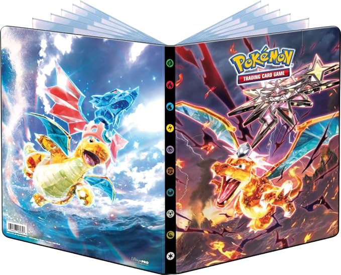Pokémon Scarlet & Violet 3 9-Pocket Portfolio Folder Charizard