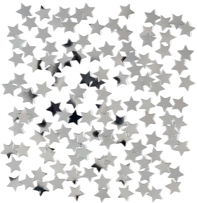 Silver Star Table Confetti 14g